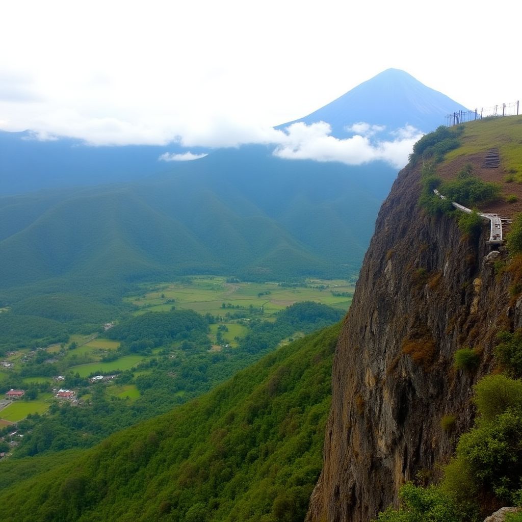 Columpio del fin del mundo en Baños, Ecuador